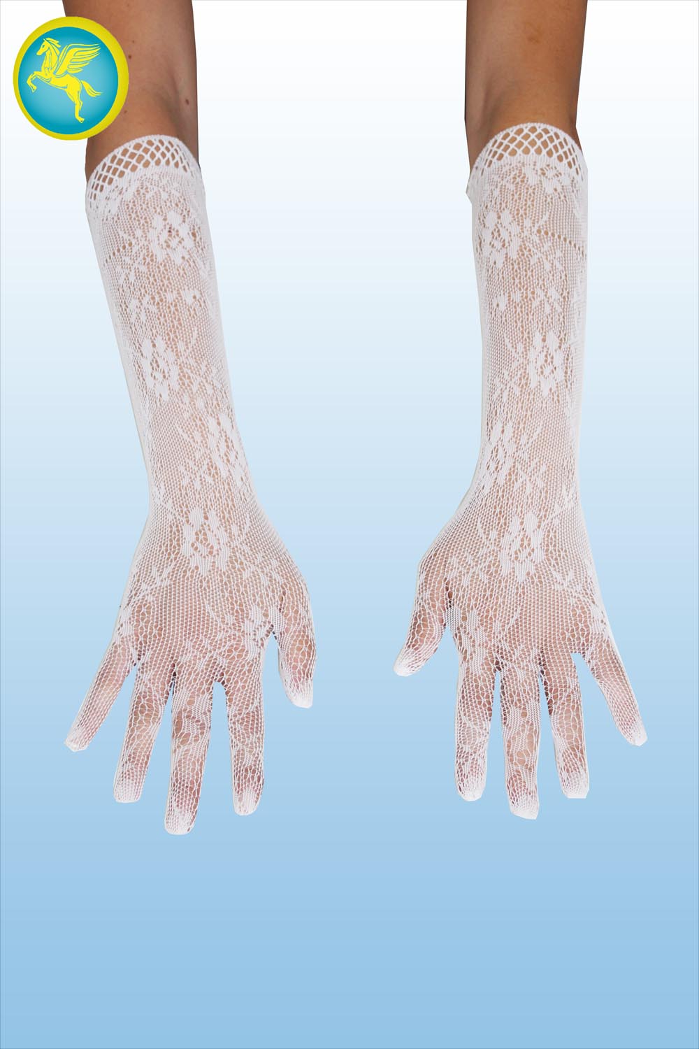 GUANTI BIANCHI RICAMATO